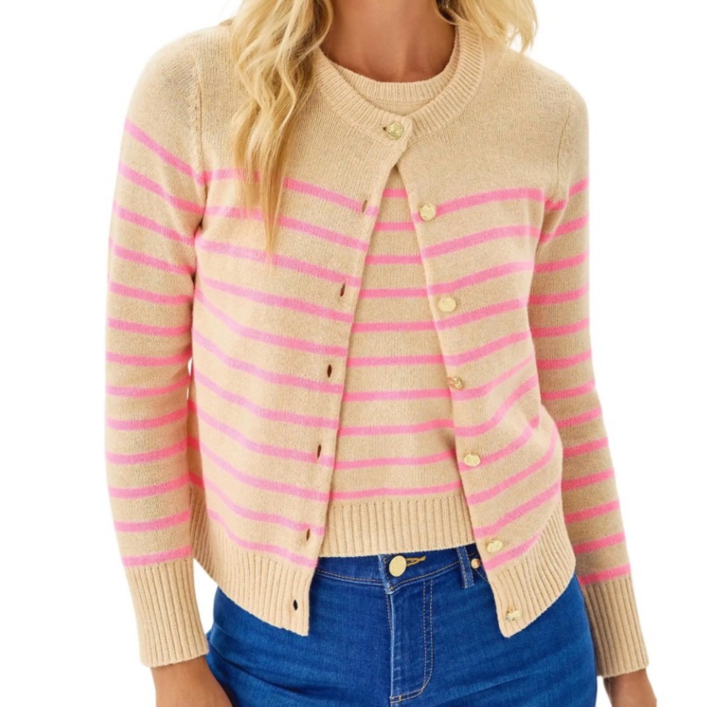 NWT Lilly Pulitzer Fairley Stripe Sweater SE